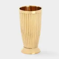 Стакан &laquo;Милк шейк&raquo;, 5.5&times;5.5&times;11 см, латунь