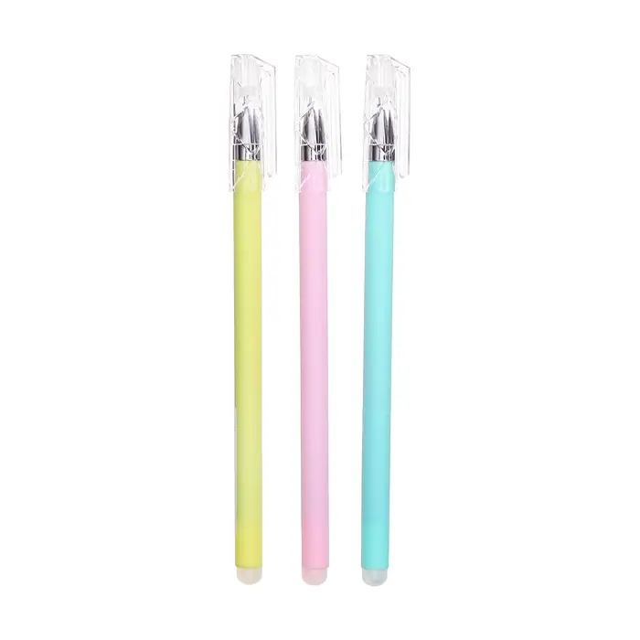 Ручка гелевая со стираемыми чернилами 0,5 мм, стержень синий, корпус с рисунком МИКС