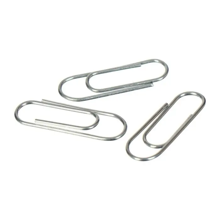 Скрепки канцелярские GLOBUS, 28 мм, 100 шт., оцинкованные Скрепки канцелярские GLOBUS, 28 мм, 100 шт., оцинкованные