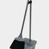 Веник с совком Альтернатива &laquo;Комфорт&raquo;, пластик, МИКС