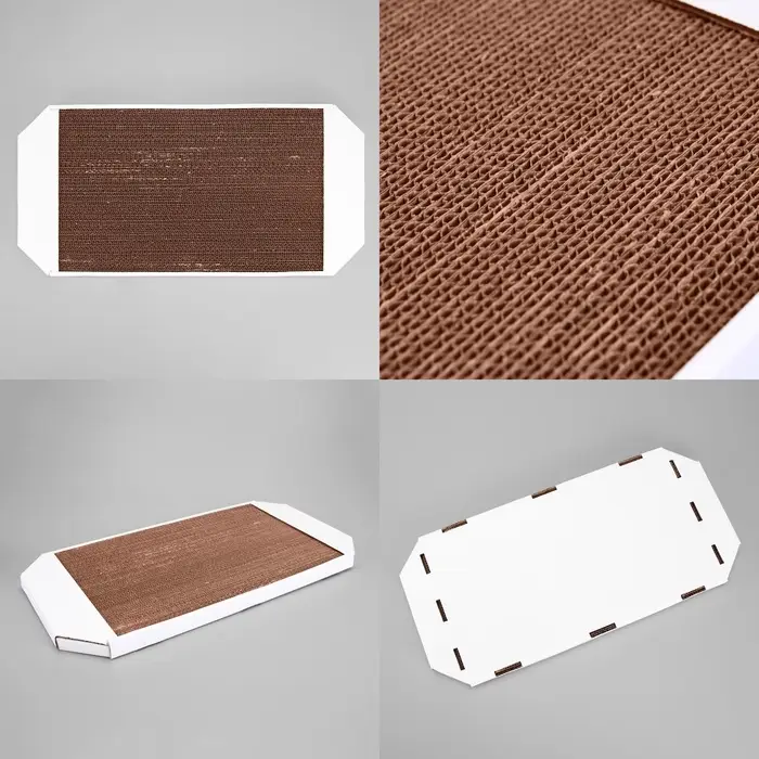 Когтеточка-лежанка &laquo;Пижон&raquo;, 57&times;28.5&times;2.5 см, гофрокартон