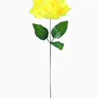 Цветы искусственные &laquo;Роза жёлтая&raquo;, h=40 см