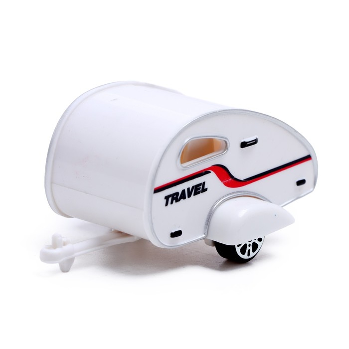 Машина металлическая «Большое путешествие», инерция, с прицепом, МИКС Машина металлическая «Большое путешествие», инерция, с прицепом, МИКС