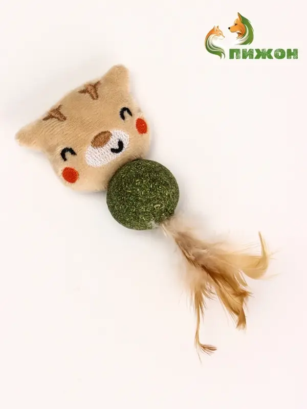 Игрушка с кошачьей мятой &laquo;Животные&raquo;, 18 см, Микс видов