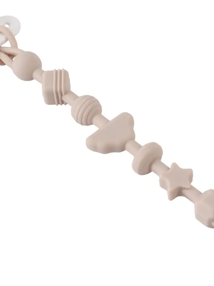 Держатель для соски пустышки, 2 шт, текстиль и силикон, Mum&Baby