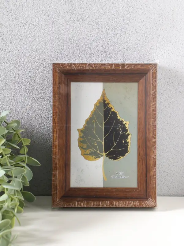 Фоторамка пластик 10х15 см "Прованс" тёмно-коричневый 19х13,7х3 см