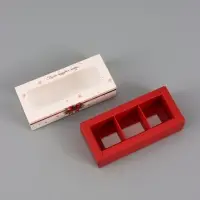 Коробка подарочная под 3 конфеты, &laquo;С Новым годом!&raquo;, 13&times;5&times;3.3 см, кондитерская упаковка