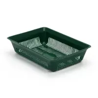 Туалет глубокий с сеткой 36&times;25&times;9 см, зеленый