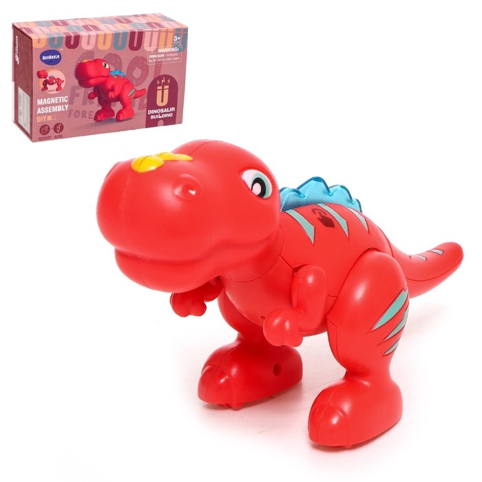Конструктор магнитный «Дино», 5 деталей Конструктор магнитный «Дино», 5 деталей