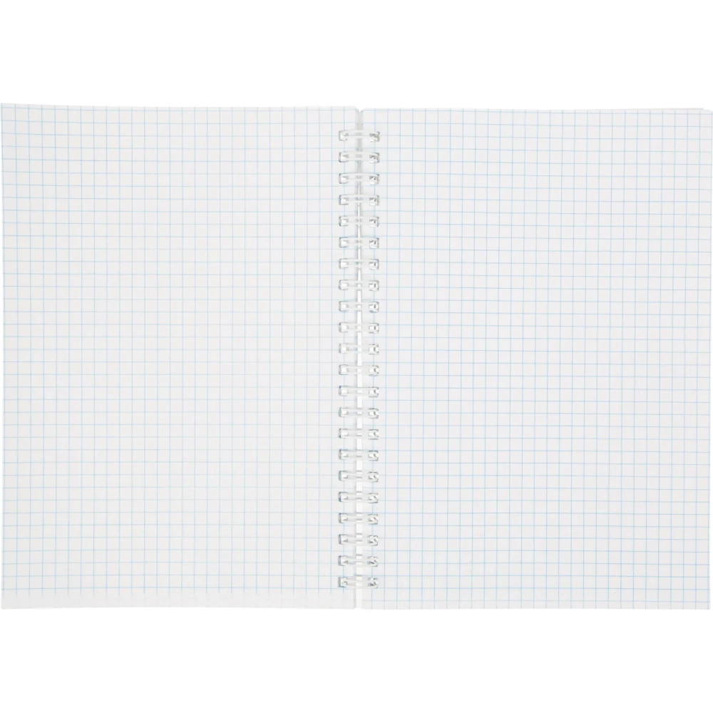 Книга учета Attache А5 96л клетка офсет картон мел. спираль