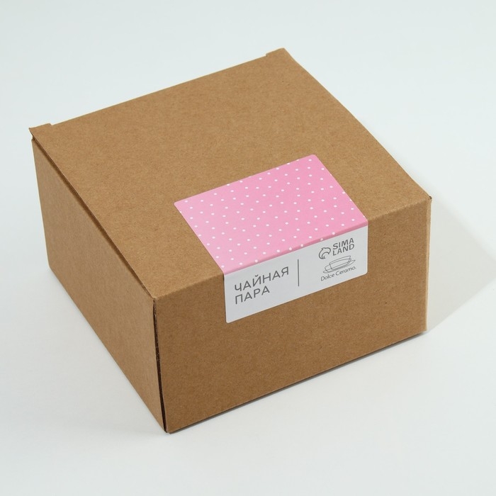 Чайная пара «Горошек», 250 мл Чайная пара «Горошек», 250 мл