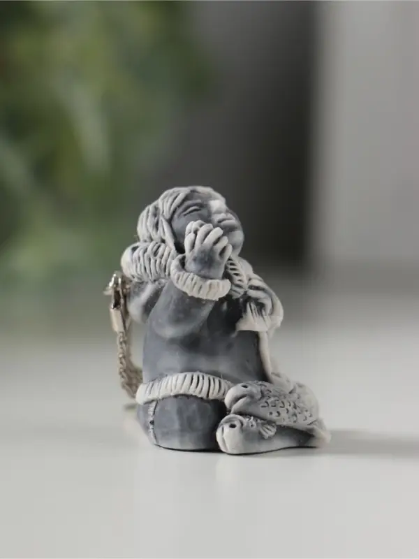 Брелок "Рыболов" маленький , 3,9см