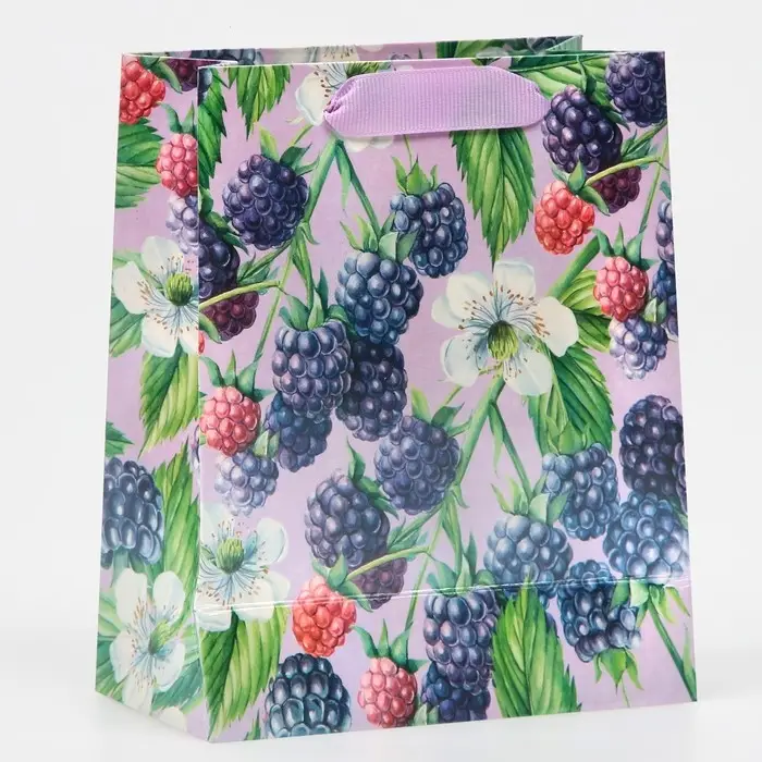 Пакет подарочный ламинированный, упаковка, «Будь собой», радужная голография, S 12 х 15 х 5.5 см