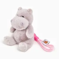 Мягкая игрушка на подвесе "Милый бегемотик", 16 см