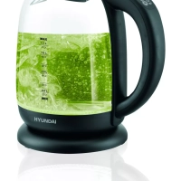 Чайник HYK-S3809 1.7л. 2200Вт черный