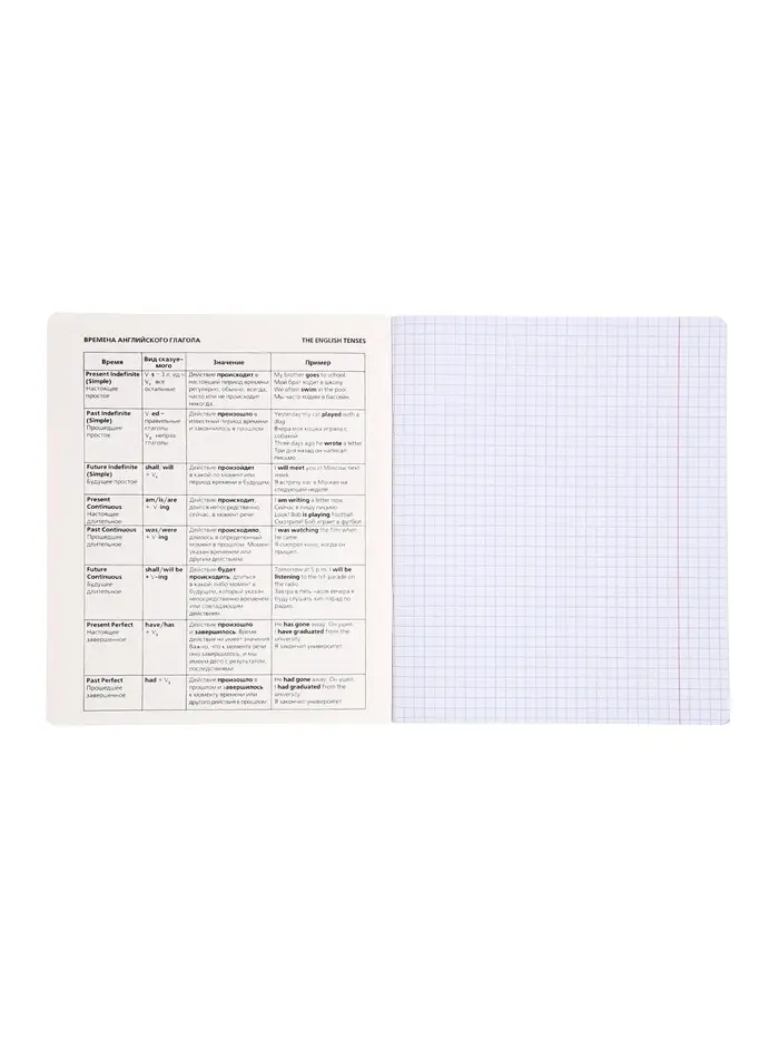 Комплект 12 предметных тетрадей 48 листов, справочная информация, 60гр, пластиковая обложка   109633