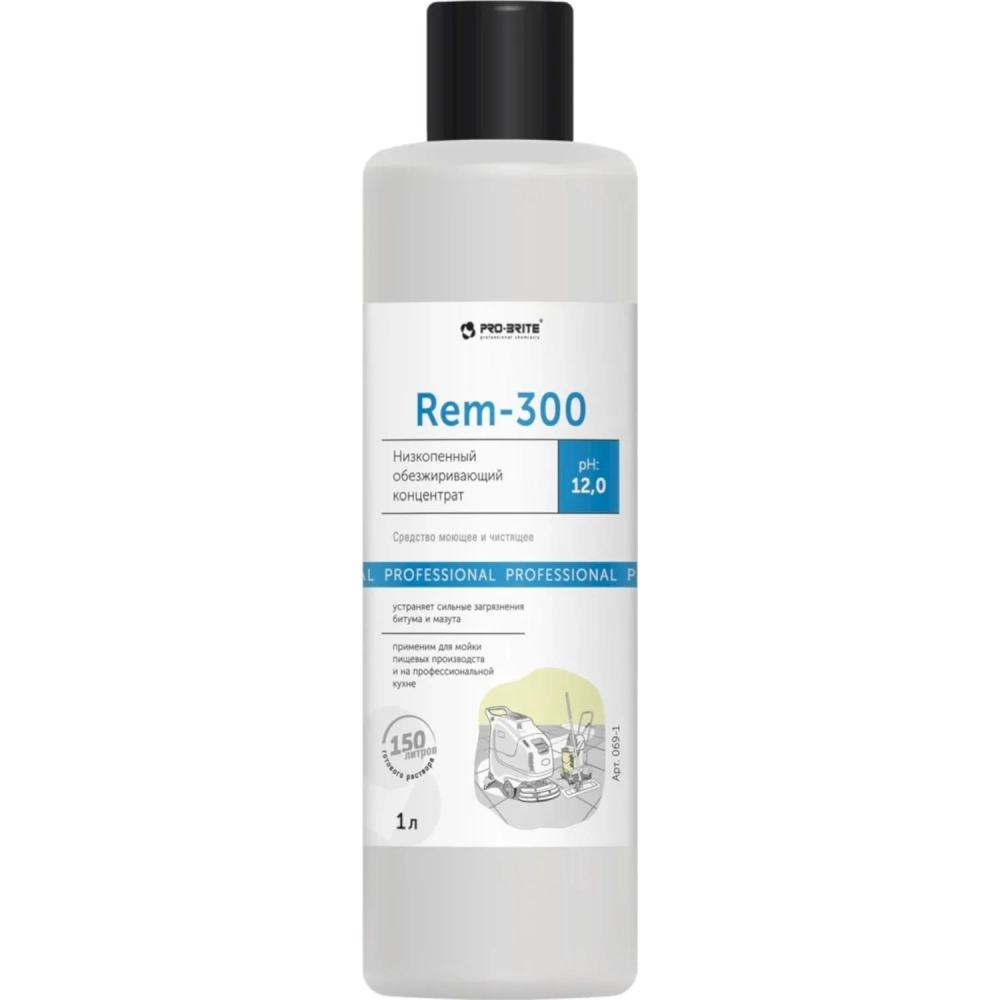 Профхим д/машин мойки щел конц. д/ремзон Pro-Brite/Rem-300(069-1),1л