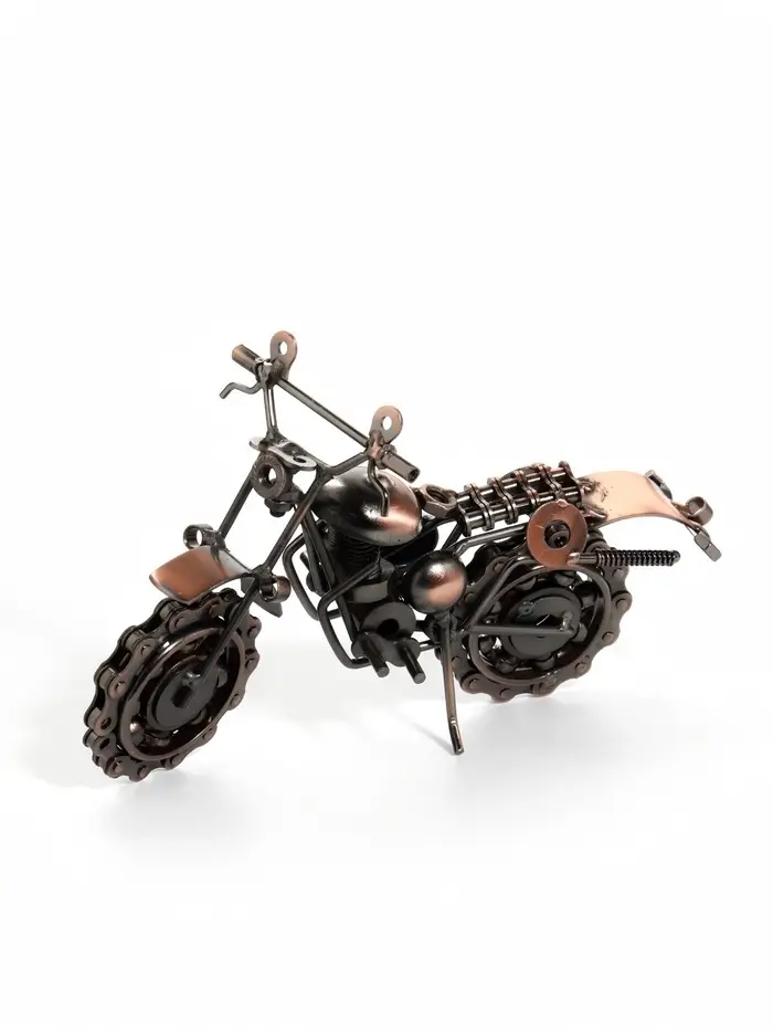 Сувенир интерьерный "Внедорожный мотоцикл" металл 20х7,2х12,5 см