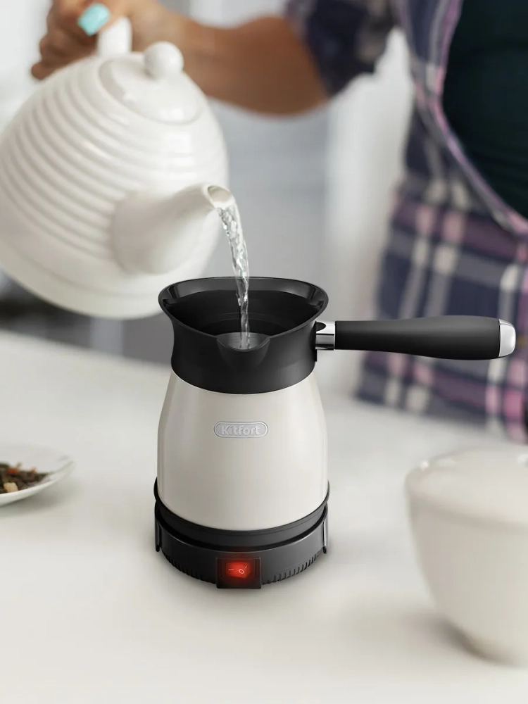 Турка электрическая для кофе КТ-7501 - 800-1000 Вт