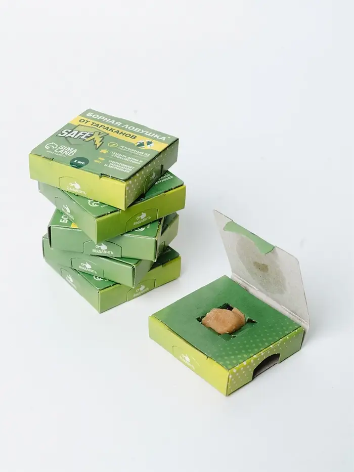 Средство от тараканов SAFEX Борные ловушки, 6 шт.