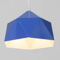 Светильник Edward, 1&times;40 Вт, Е27, 25&times;21.5&times;18 см, синий