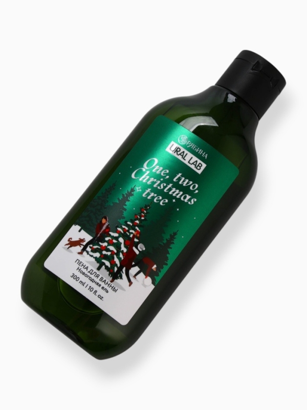 Ural Lab Winter Melody Пена для ванны One, two, Christmas tree, 300 мл, новогодняя ель