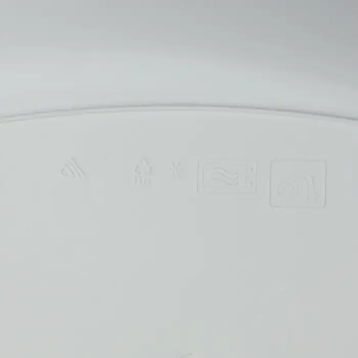 Тарелка Альтернатива &laquo;Квадро&raquo;, 22&times;22 см, пластик, белая, бежевая