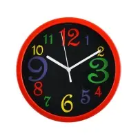 Часы настенные интерьерные &laquo;Цветные цифры&raquo;, d=19.5 см