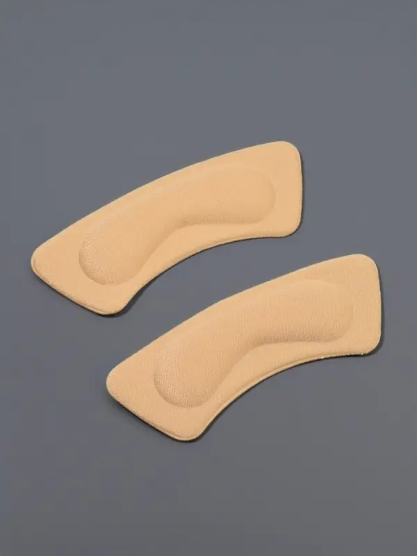 Пяткоудерживатели для обуви, на клеевой основе, 10×3.5 см, пара, бежевые