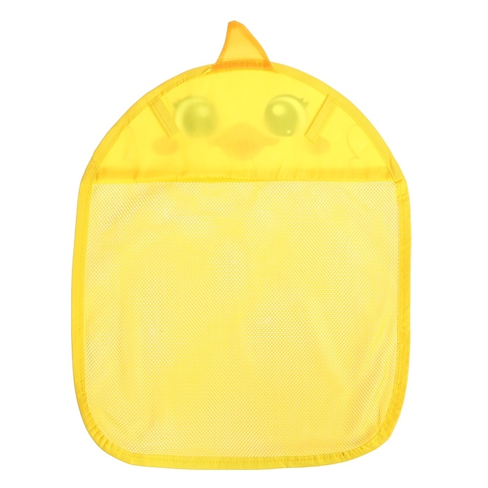 Сетка - органайзер «Утёнок», для хранения игрушек в ванной, на присосках Сетка - органайзер «Утёнок», для хранения игрушек в ванной, на присосках