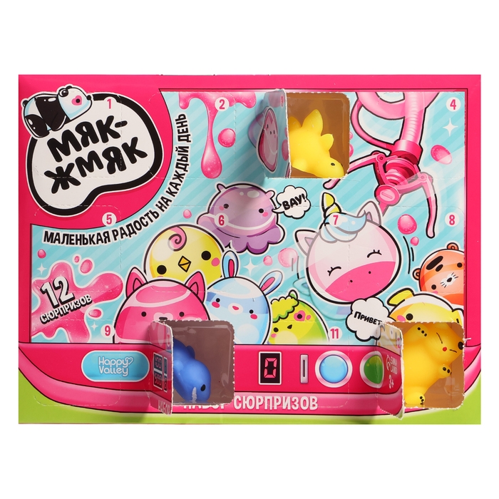 Набор сюрпризов «Мяк-жмяк» Набор сюрпризов «Мяк-жмяк»