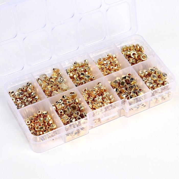 Набор для создания украшений «Роскошные бусины», набор 500 шт., 10 видов бусин Набор для создания украшений «Роскошные бусины», набор 500 шт., 10 видов бусин