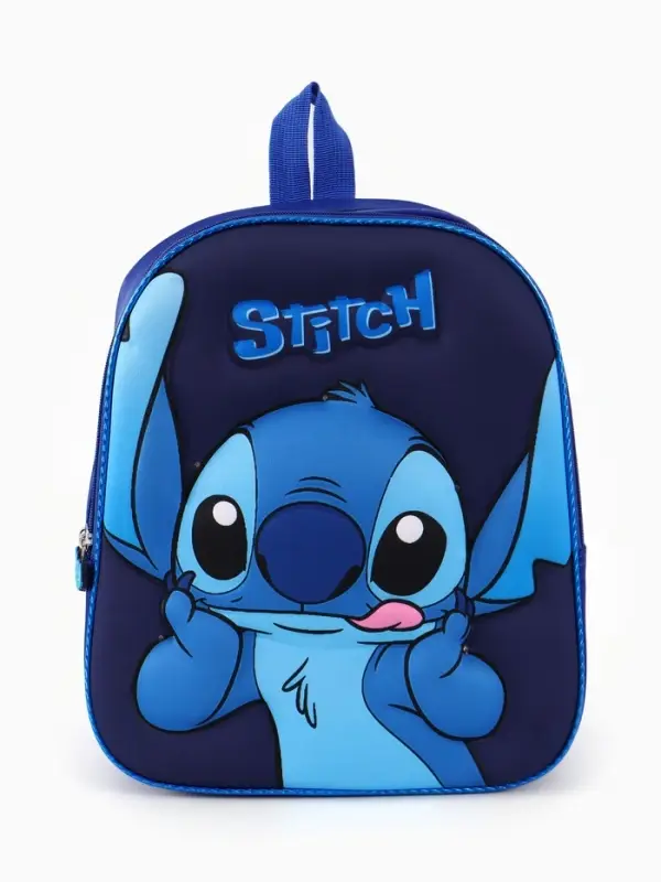 Рюкзак школьный со светодиодными лампочками &laquo;Синий Монстрик&raquo;