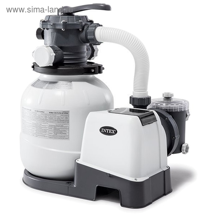 Фильтр-насос для бассейнов песочный 220-240V, 6000 л/ч, 26646 INTEX Фильтр-насос для бассейнов песочный 220-240V, 6000 л/ч, 26646 INTEX