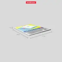 Сменный блок для тетрадей на кольцах, 80 листов в клетку, ErichKrause, белый