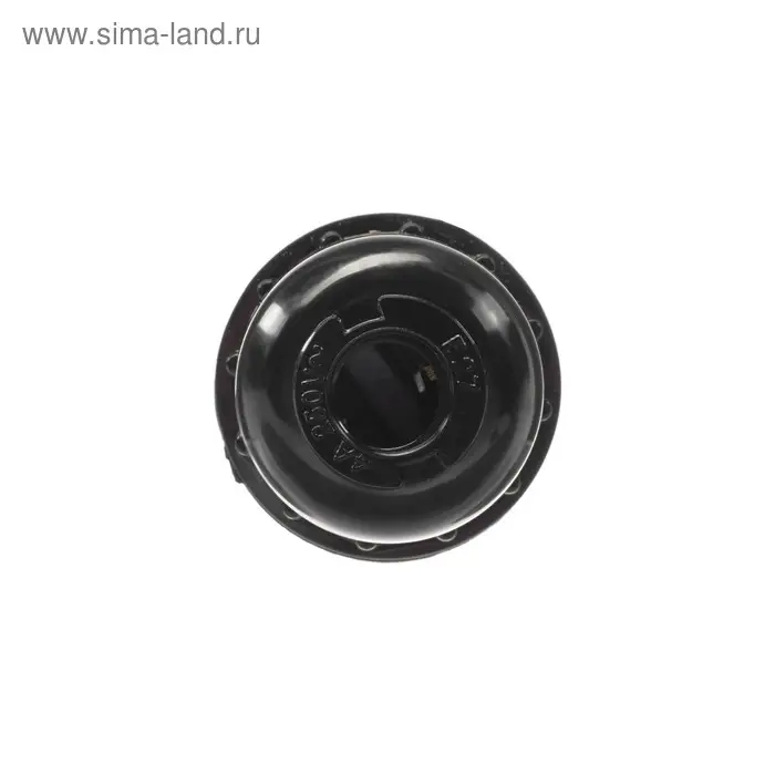 Патрон электрический IN HOME Е27Н12П-01, Е27, карболитовый, подвесной