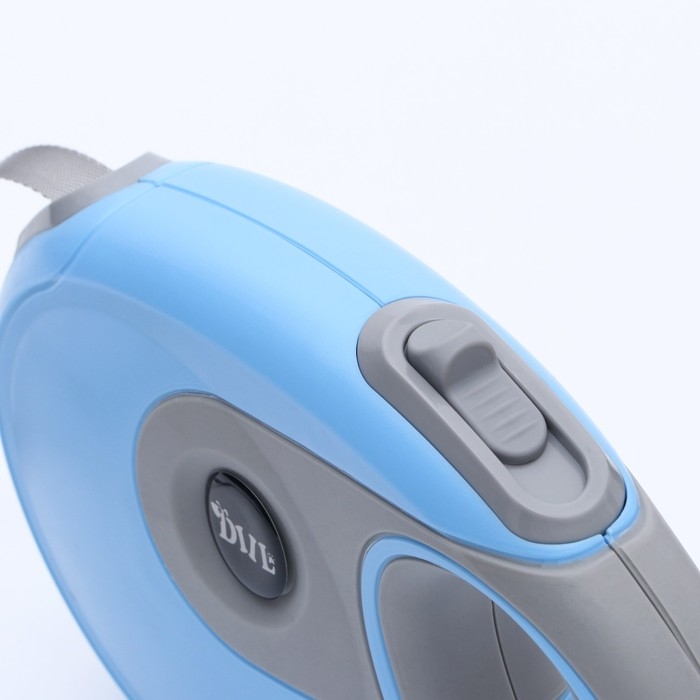 Рулетка DIIL, 8 м, до 50 кг, лента, прорезиненная ручка, голубая с серым Рулетка DIIL, 8 м, до 50 кг, лента, прорезиненная ручка, голубая с серым