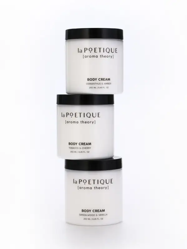 Крем для рук и тела парфюмированный laPOETIQUE, 250 мл, аромат сандал и ваниль