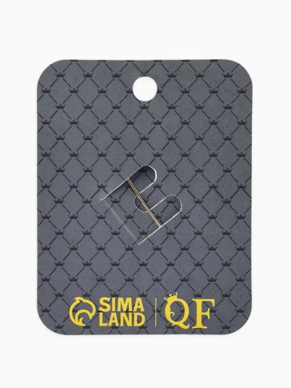 Брошь &laquo;Конфета&raquo; кристалл сердце, цвет розовый в золоте