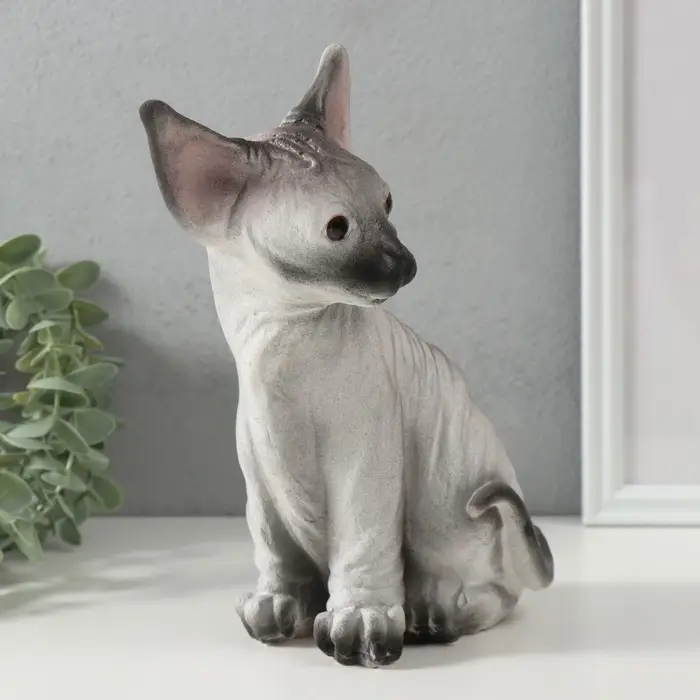 Копилка "Котенок Сфинкс" 22 х 10 х 21 см.