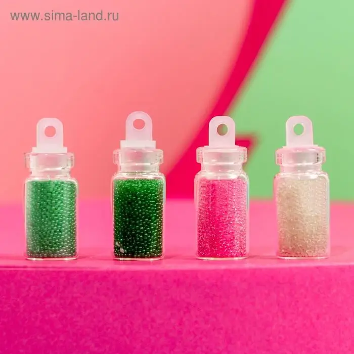 Набор бульонок для декора ногтей «Сияй, мечтай!», 12 цветов Набор бульонок для декора ногтей «Сияй, мечтай!», 12 цветов