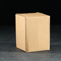 Молочник стеклянный «Пакет», 400 мл, 7×9×9,5 см