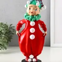 Сувенир полистоун "Маленький клоун в красном костюме" 12х8х27,5 см Сувенир полистоун "Маленький клоун в красном костюме" 12х8х27,5 см