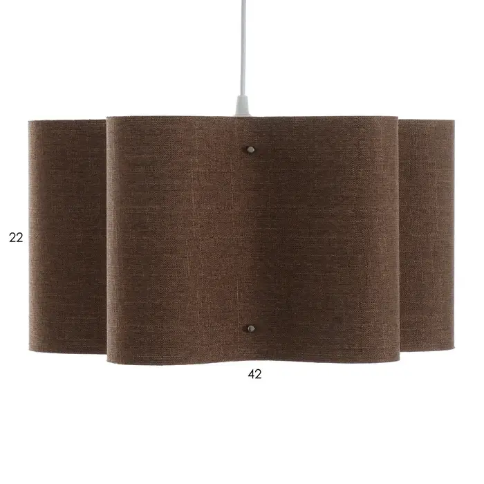 Светильник подвесной BayerLux &laquo;Лаура&raquo;, Е27 15 Вт, шоколадный, 52&times;52&times;26-126 см