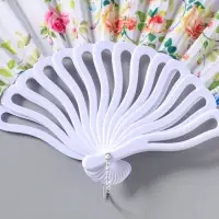 Веер складной &laquo;Кустовые розы&raquo;, 22.5 см