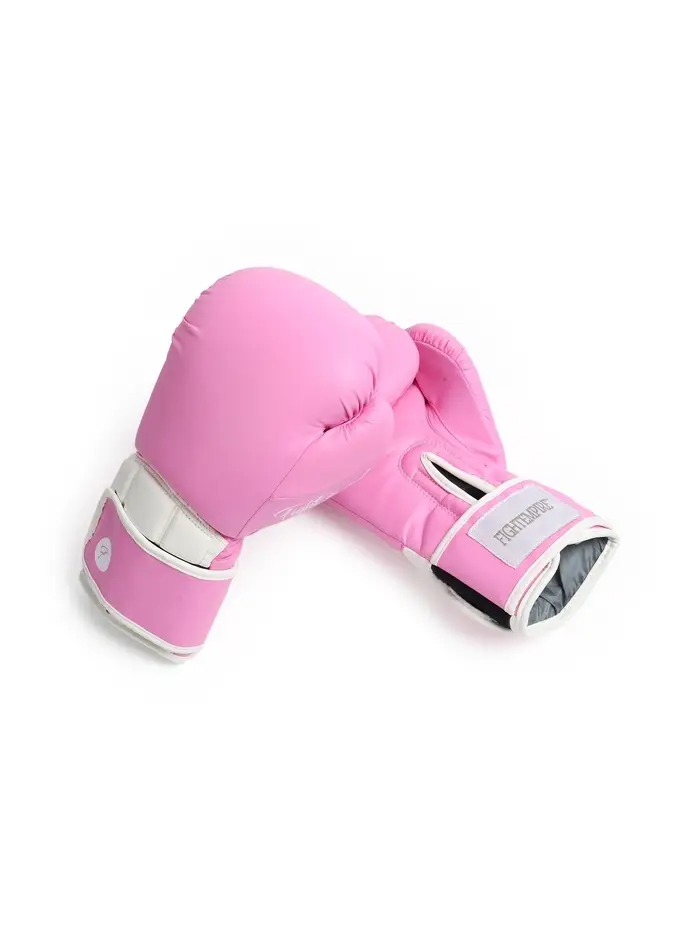 Боксерские перчатки FIGHT EMPIRE, ROSY, розовые, размер 14 oz