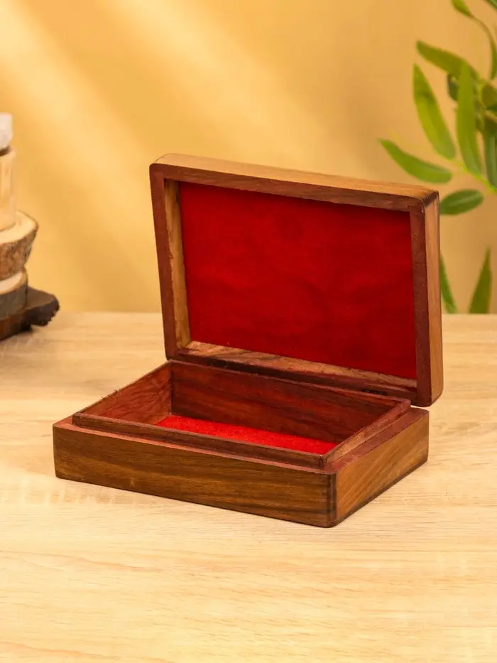 Шкатулка "Инь-ян" 20х15х6 см, дерево шишам