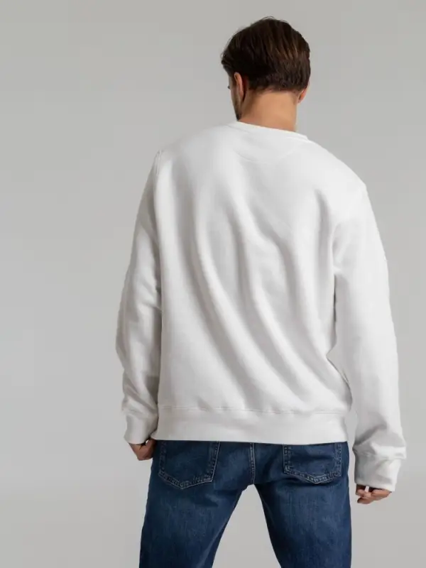 Свитшот унисекс King, белый, размер XS Свитшот унисекс King, белый, размер XS