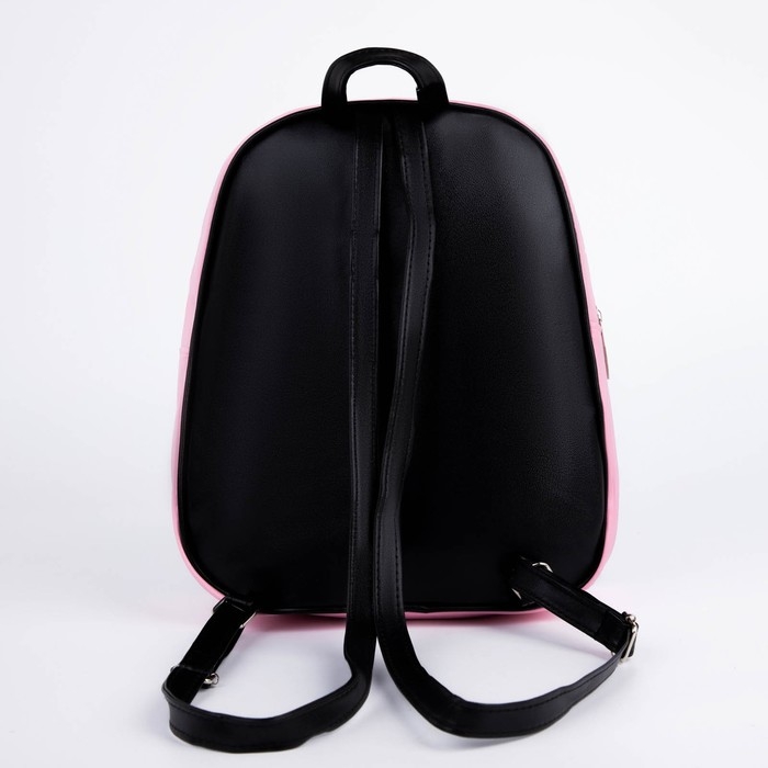 Рюкзак детский для девочки с карманом «Котик», искусственная кожа, 27х23 х 10 см