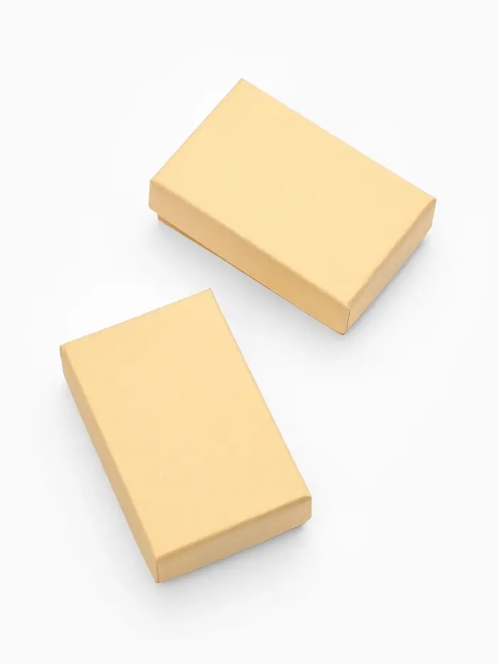 Коробочка подарочная под набор "Нежность", 5*8 см, цвет бежевый